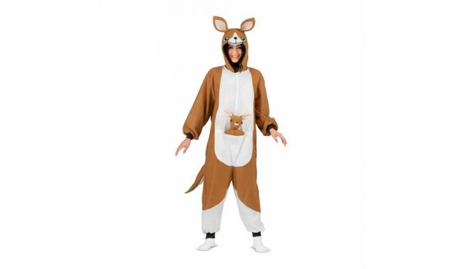 Costume for Adults My Other Me 3 Pieces Kangaroo Brown - XS/S/M