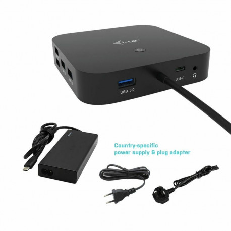 Dokkimisjaam i-Tec C31HDMIDPDOCKPD65 Must