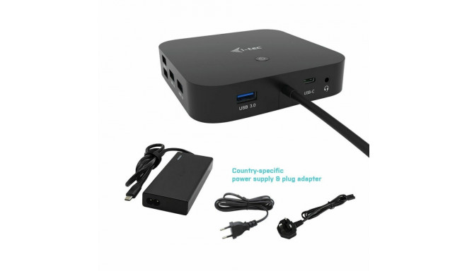 Dokkimisjaam i-Tec C31HDMIDPDOCKPD65 Must