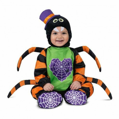 Costume for Babies My Other Me 4 Pieces Spider - 7-12 Months