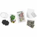 Mosaiik SES Creative Beedz Art - Hex tiles Botánica (FR)