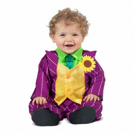 Costume for Children My Other Me Sunflower Male Clown (2 Pieces) - 24-36 Months