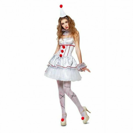 Costume for Adults My Other Me Mystical Lady Female Clown (4 Pieces) - XL
