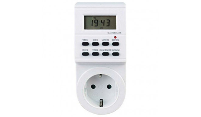 Digital timer Silver Electronics 49401 3600 W