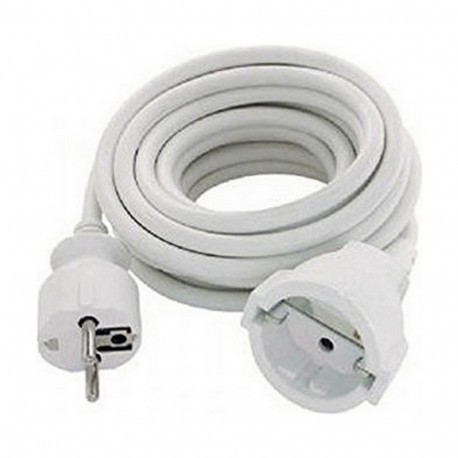 Extension Lead Schuko Silver Electronics - 2 m