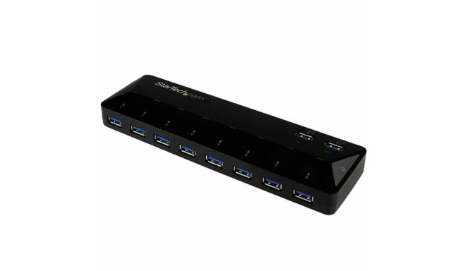 USB Hub Startech ST103008U2C USB 3.0 x 10 Black
