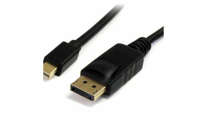 Mini DisplayPort-DisplayPort Kaabel Startech MDP2DPMM1M           1 m 4K Ultra HD Must