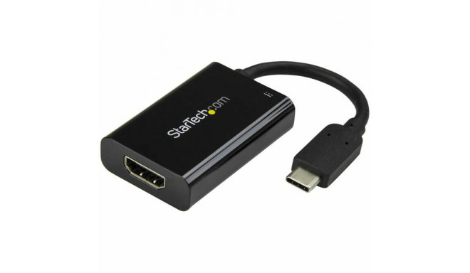 USB C to HDMI Adapter Startech CDP2HDUCP            Black 4K Ultra HD