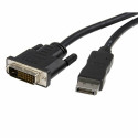 DisplayPort-DVI Adapter Startech DP2DVIMM6            (1,8 m) Must 1.8 m