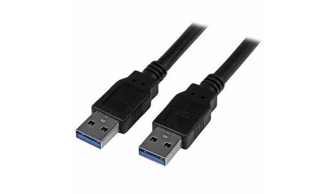 USB-kaabel 3.0 Startech USB3SAA3MBK 3 m Must