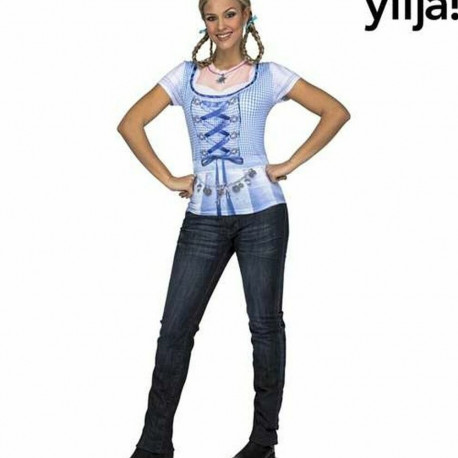 Costume for Adults My Other Me Oktoberfest Lady Blue - S