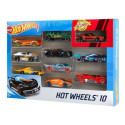 Sõidukite Mängukomplekt Hot Wheels Metall (10 Pcs)