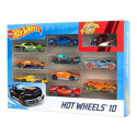 Sõidukite Mängukomplekt Hot Wheels Metall (10 Pcs)