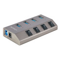 USB-jaotur Startech 5G4AIBS-USB-HUB-EU