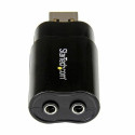 Ārējā Skaņas Karte USB Startech ICUSBAUDIOB Melns