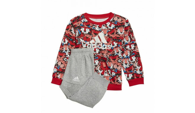 Children's Sports Outfit Jogger Adidas Red - 6-9 Months