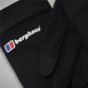 Cimdi Berghaus Liner Melns - L