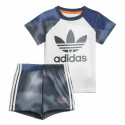 Children's Sports Outfit Adidas Camouflage Print  White - 0-3 Months