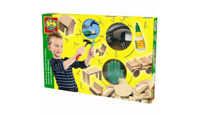 Playset SES Creative Joinery Workshop 57 Pieces