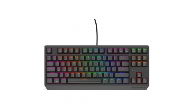 Genesis THOR 230 mehaaniline mänguklaviatuur juhtmega US must USB Type-A Outemu Red