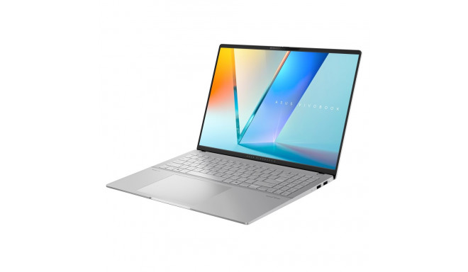 Asus Vivobook S 16 OLED | Lahe Hõbe | 16 " | OLED | 3.2K | 3200 x 2000 pikslit | AMD Ryzen 7 | 8845H