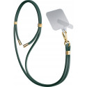 3MK Phone Lanyard - 3mk EasyClip - Dark Green (Gold)