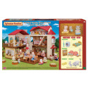 SYLVANIAN FAMILIES playset Red Roof Country Home