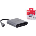Unitek V1404B USB-C - HDMI x2 Adapter Silver (V1404B) Unitek V1404B USB-C - HDMI x2 Adapter Silver (V1404B)