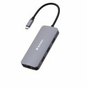 Verbatim Adapter Hub USB-C - HDMI/3xUSB-A/SD/microSD/2xUSB-C/Eternet aluminum/aluminum 32152