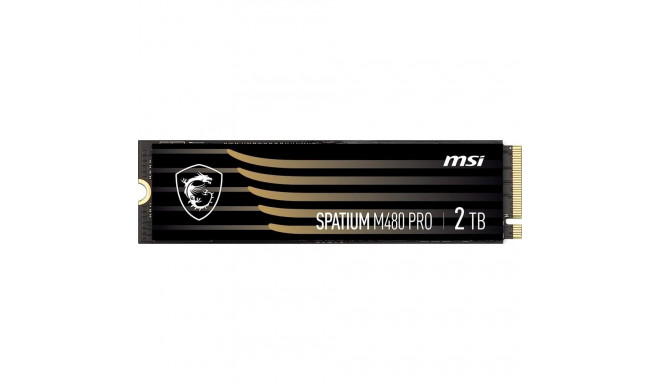 MSI Spatium M480 Pro 2TB M.2 2280 PCI-E x4 Gen4 NVMe SSD (S78-440Q600-P83)