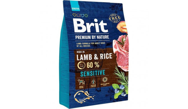 DOG FOOD BRIT PREMIUM WITH LAMB. RICE