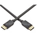 PremiumCord DisplayPort 1.4 connection cable M/M, gold-plated connectors 0,5m