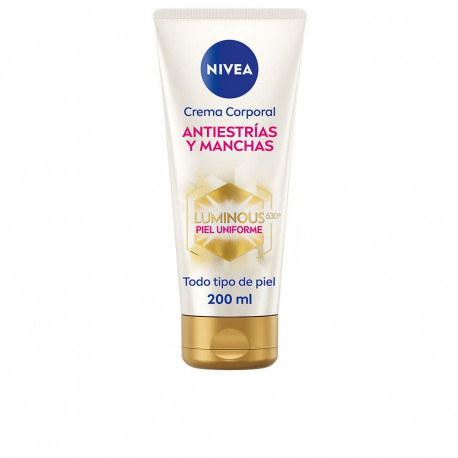 NIVEA LUMINOUS 630º ANTIMANCHAS crema corporal antiestrías 200 ml
