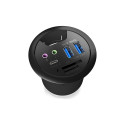 ICY BOX USB hub IB-HUB1404A, must