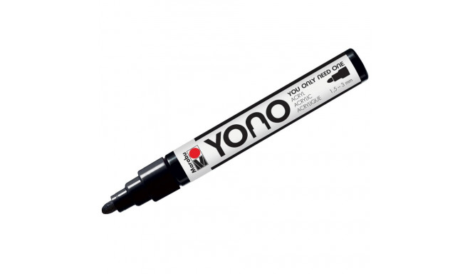 Dekoormarker Marabu Yono 1,5-3mm 073 black