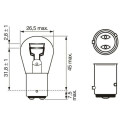 Bosch P21/4W 12V 21/4W BAZ15d Pure Light