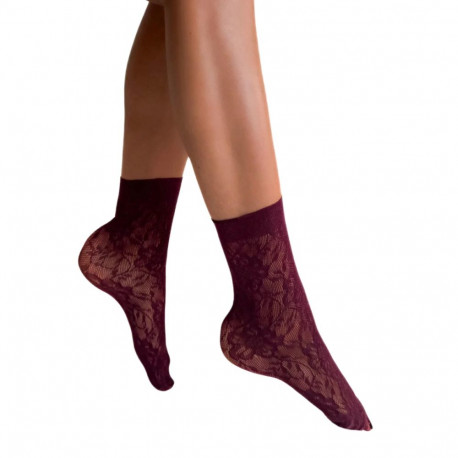 SOKISAHTEL ROSA STILE bordoo õhukesed sokid 444