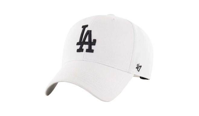 47 Brand MLB Los Angeles Dodgers Cap B-RAC12CTP-WH (One size)