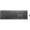 "HP Wireless Premium Keyboard - Tastatur - Deutschland - Abgeglichenes anodisiertes Aluminium"