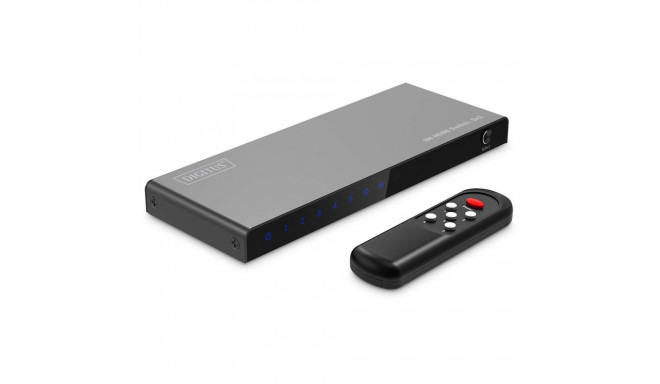 "DIGITUS HDMI Switch, 5x1 8K/60Hz HDR, HDCP 2.3"