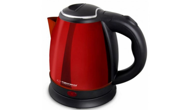 Electric kettle Esperanza, red