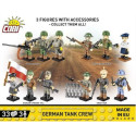 Blocks German tank crew 3 figurines