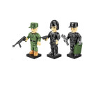 Blocks German tank crew 3 figurines