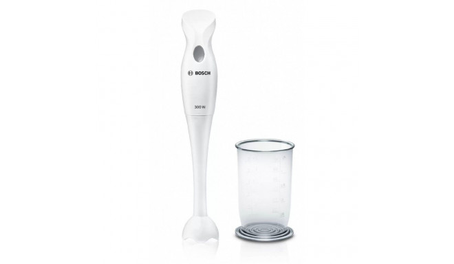 The Bosch MSM6B150 is a simple, lightweight hand blender designed for basic kitchen