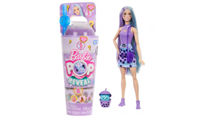 Doll Barbie Pop Reveal Bubble Tea Taro Milk