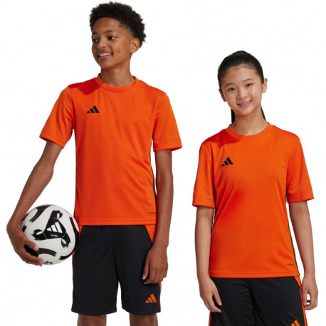 Adidas laste spordisärk Tabela 23 Jersey JJ1157 128cm, oranž-must