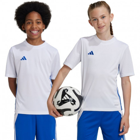 Adidas laste särk Tabela 23 JJ1154 116cm, valge-sinine