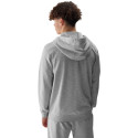 Bluza męska 4F M0951 chłodny jasny szary melanż 4FWSS24TSWSM0951 27M L