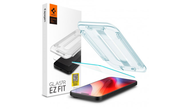Spigen Glas.Tr ”Ez Fit” for iPhone 16 Pro 6,3" clear