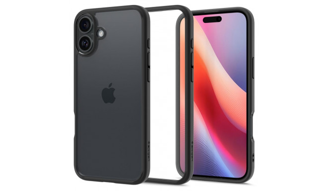 Spigen Ultra Hybrid case for iPhone 16 Plus 6,7" matte black